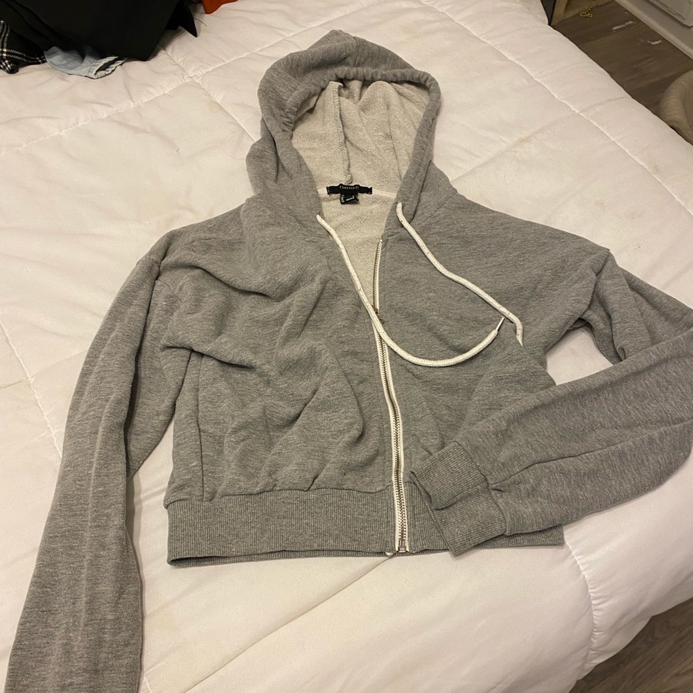 Grey jogger jacket